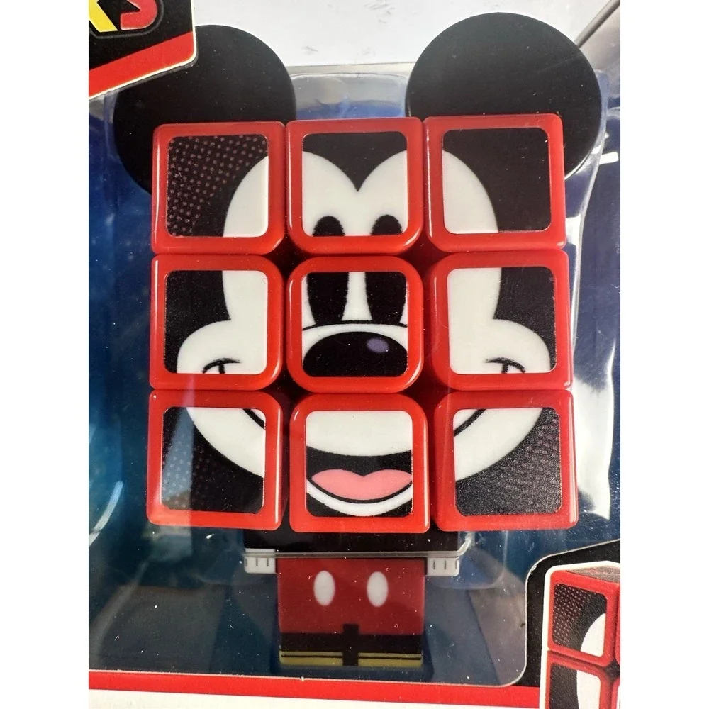 Rubik's Cube Disney Mickey Mouse Cuber Solvable Puzzle Rubik's Cube With Stand